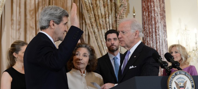 Kerry's Remarks at Ceremonial Swearing In